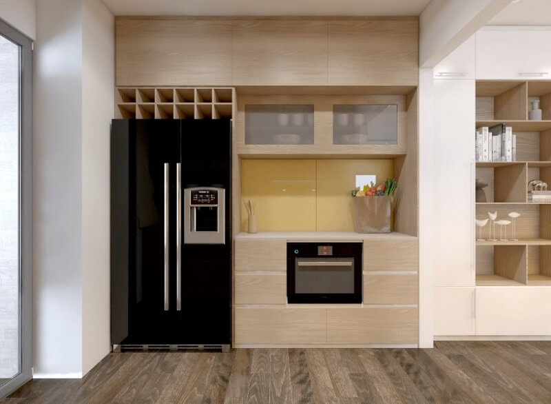 Tổng hợp các mẫu tủ bếp chung cư đẹp và ấn tượng